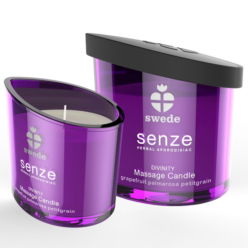 Swede Κερί Μασάζ Swede Divinity Γρέιπφρουτ 50ml Έλαια & Κεριά Μασάζ
