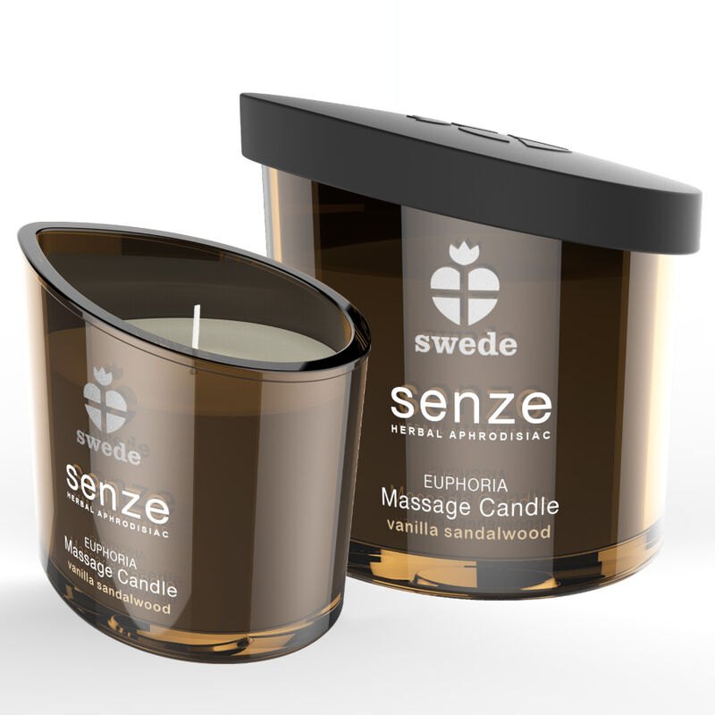 Swede Κερί Μασάζ Swede Euphoria Βανίλια, Σανταλόξυλο 50ml Έλαια & Κεριά Μασάζ