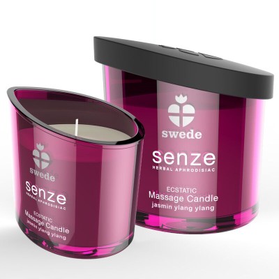 Massage Candle Swede Ecstatic Jasmine, Ylang Ylang 50ml Massage Candle Swede Ecstatic Jasmine, Ylang Ylang 50ml