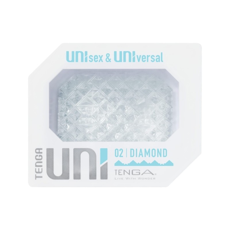 Unisex Masturbator Tenga Diamond Tenga Unisex Masturbator Tenga Diamond With neutral opening