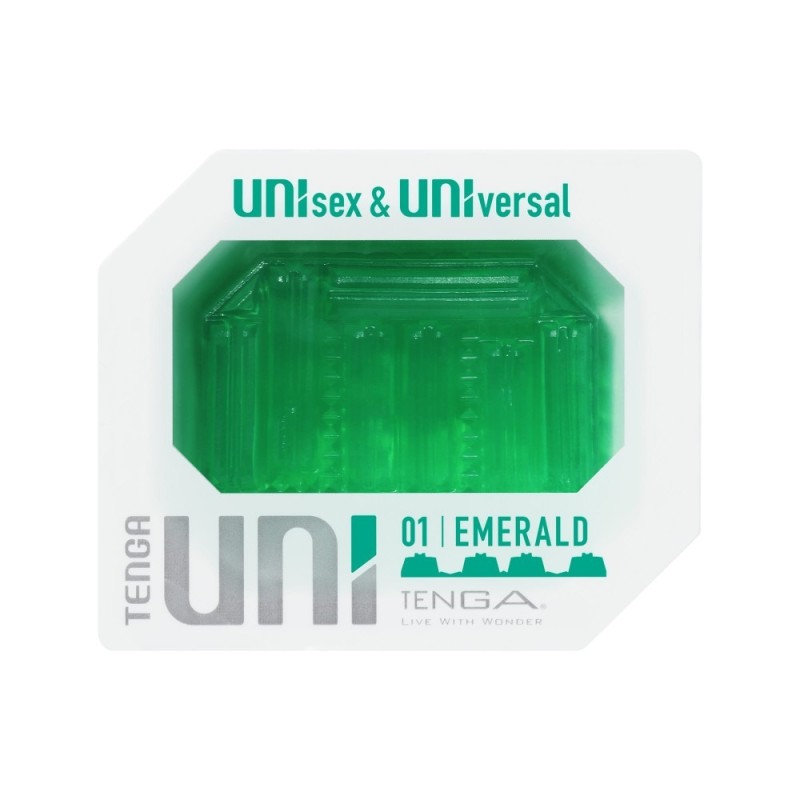 Unisex Αυνανιστήρι Tenga Emerald Tenga Unisex Αυνανιστήρι Tenga Emerald Με ουδέτερο άνοιγμα