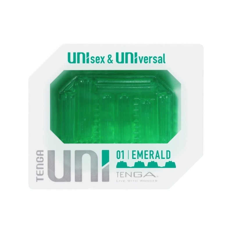 Unisex Masturbator Tenga Emerald