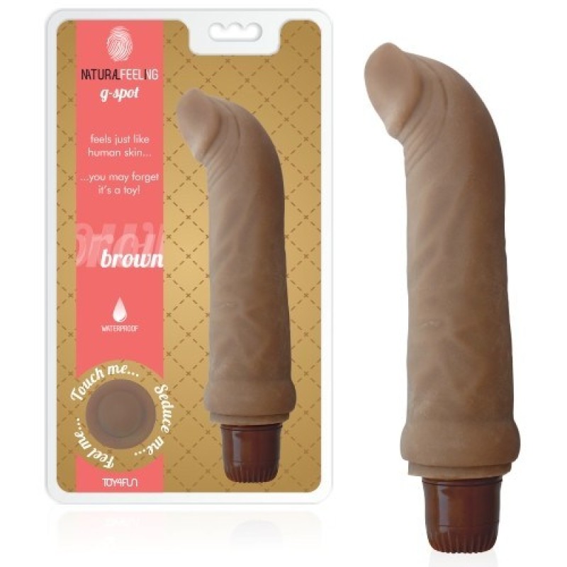Toy4Fun Realistic G-Spot Vibrator G-Spot Toy4Fun Brown G-Spot