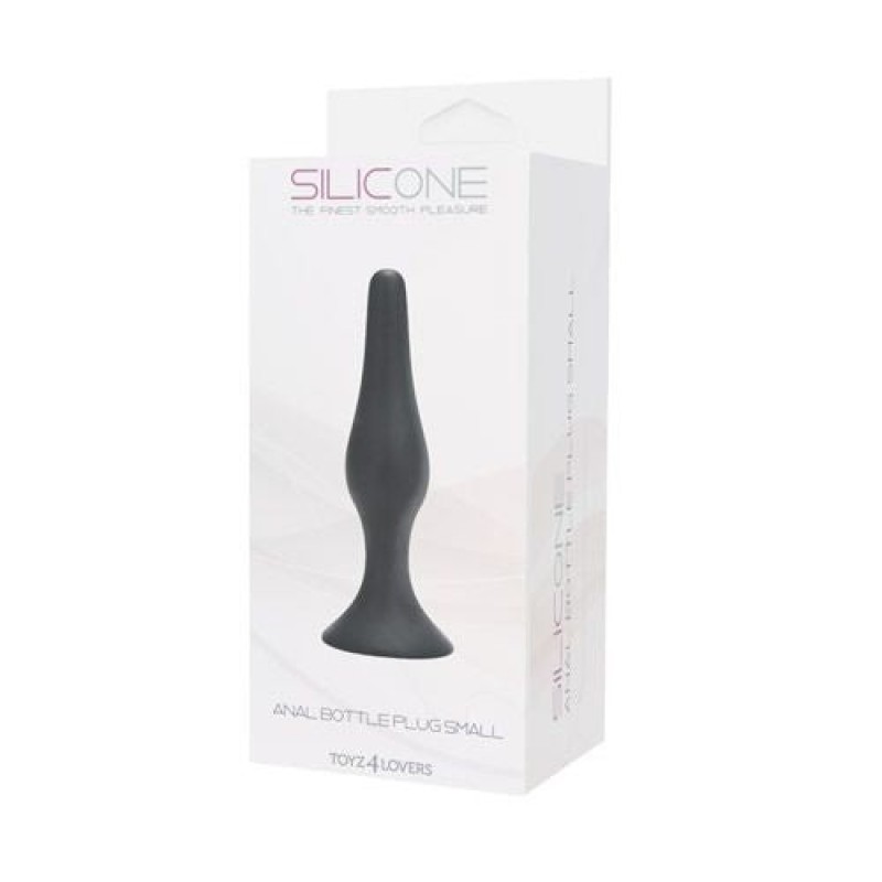 Toyz4lovers Πρωκτική Σφήνα Toyz4lovers Bottle 10 cm Μαύρη Σφήνες χωρίς δόνηση