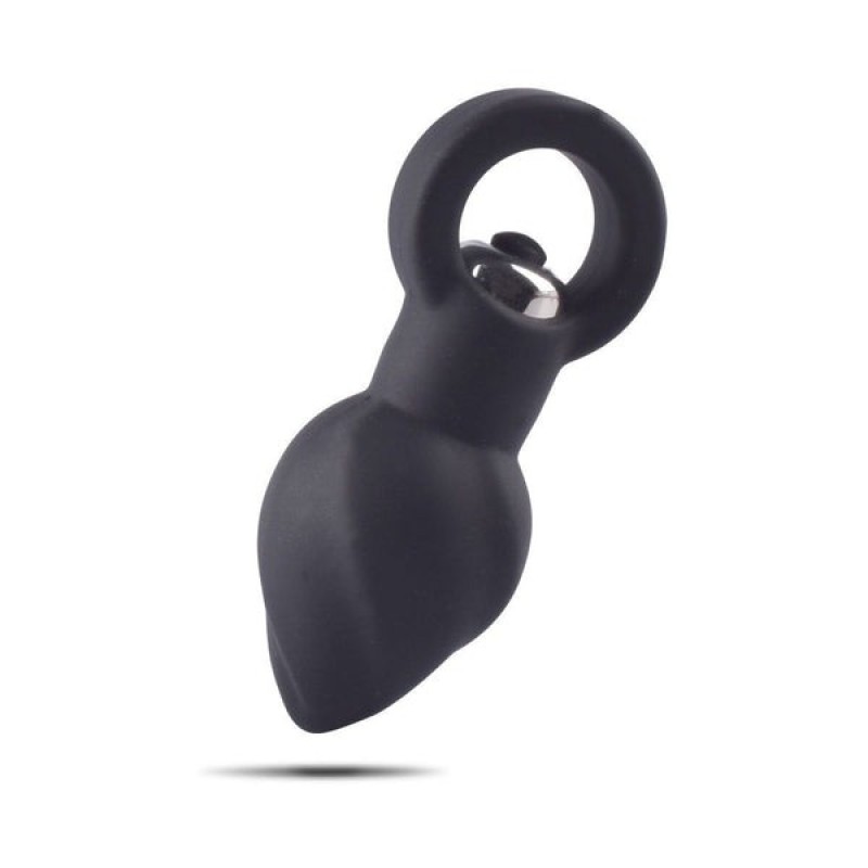 Toyz4lovers Πρωκτική Σφήνα με Δόνηση Toyz4lovers Helix Μαύρη Σφήνες με δόνηση