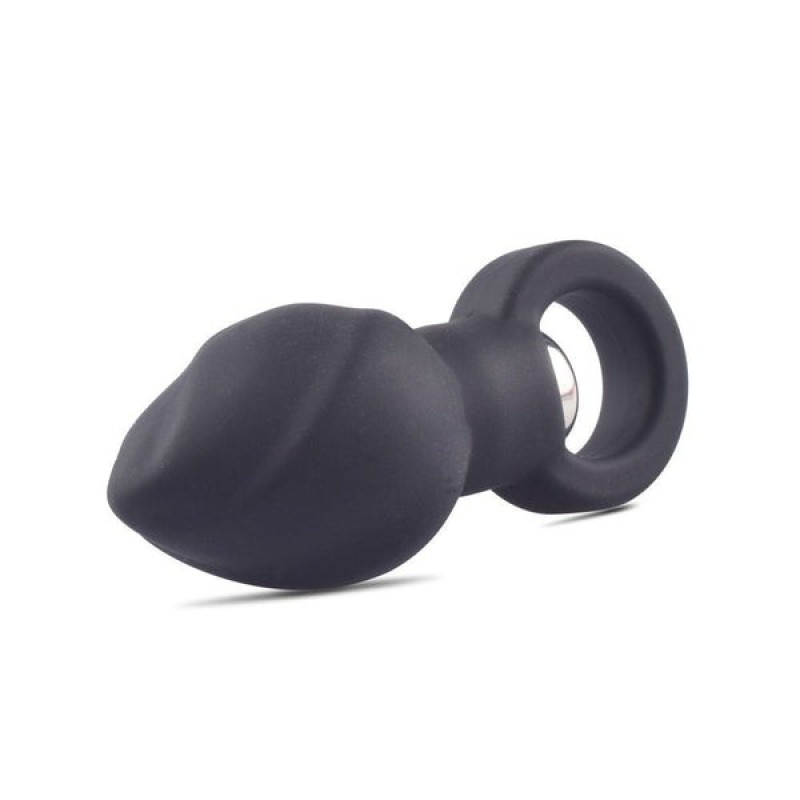 Toyz4lovers Πρωκτική Σφήνα με Δόνηση Toyz4lovers Helix Μαύρη Σφήνες με δόνηση
