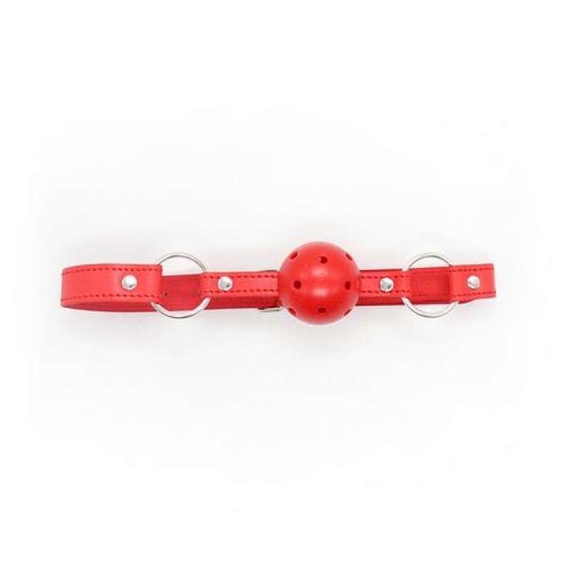 Ball Gag Easy Breathable Toyz4Lovers Red