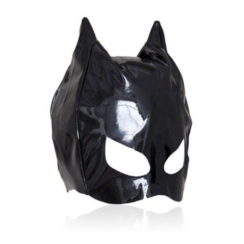 Μάσκα Toyz4lovers Sexy Glossy Cat Woman Μαύρη