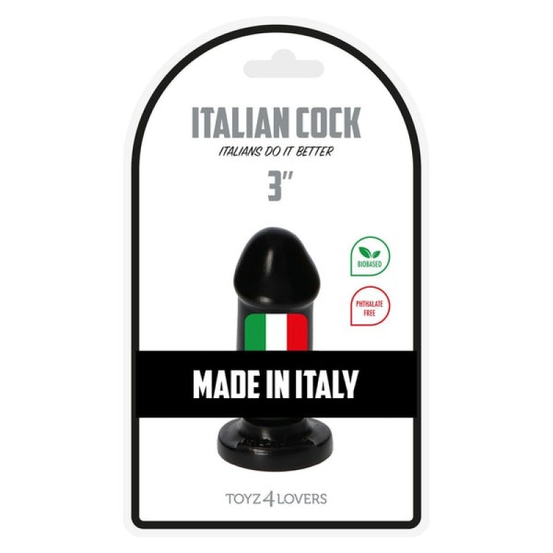Toyz4lovers Dildo Toyz4lovers Mio Anal 9cm Black Non-Vibrating butt plugs