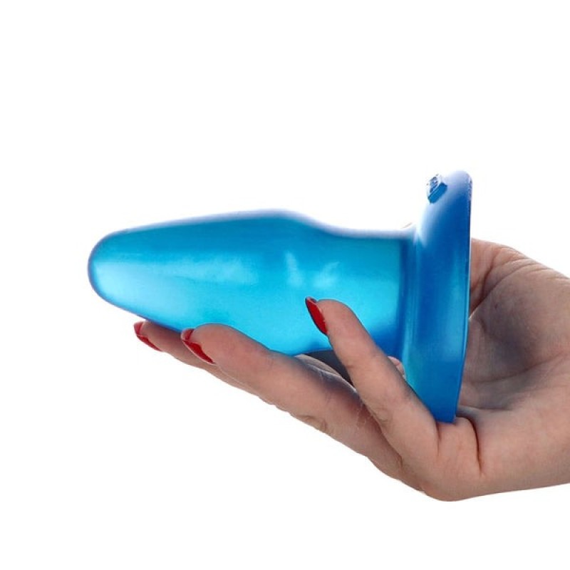 Toyz4lovers Πρωκτική Σφήνα Jelly Toyz4lovers Milo 11cm Μπλε Σφήνες χωρίς δόνηση