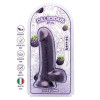 Toyz4lovers Ρεαλιστικό Dildo Toyz4lovers Delicious Dan με Άρωμα Βατόμουρο 18cm Μωβ Σφήνες χωρίς δόνηση