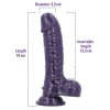 Ρεαλιστικό Dildo Toyz4lovers Delicious Dan με Άρωμα Βατόμουρο 18cm Μωβ Toyz4lovers Ρεαλιστικό Dildo Toyz4lovers Delicious Dan με Άρωμα Βατόμουρο 18cm Μωβ Σφήνες χωρίς δόνηση