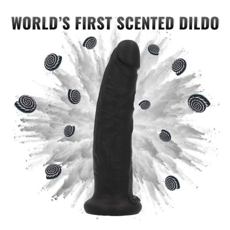 Toyz4lovers Ρεαλιστικό Dildo Toyz4lovers Delicious Sam με Άρωμα Γλυκόριζα 19.5cm Μαύρο Ρεαλιστικά