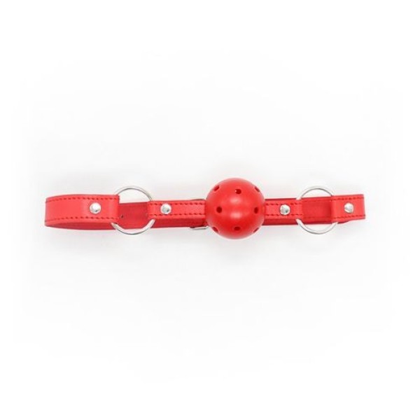 Φίμωτρο Toyz4Lovers Ball Gag Easy Breathable Κόκκινο
