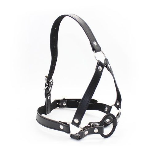 Harness Κεφαλής με Ring Gag Toyz4lovers Μαύρο