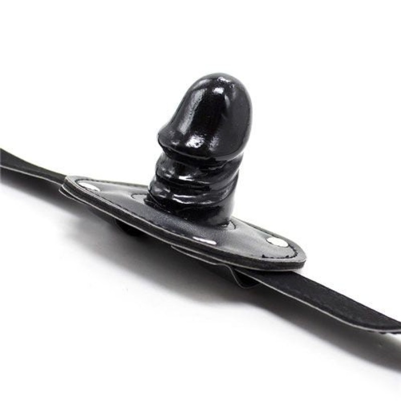 Toyz4lovers Φίμωτρο με Πέος Toyz4lovers Μαύρο Φίμωτρα