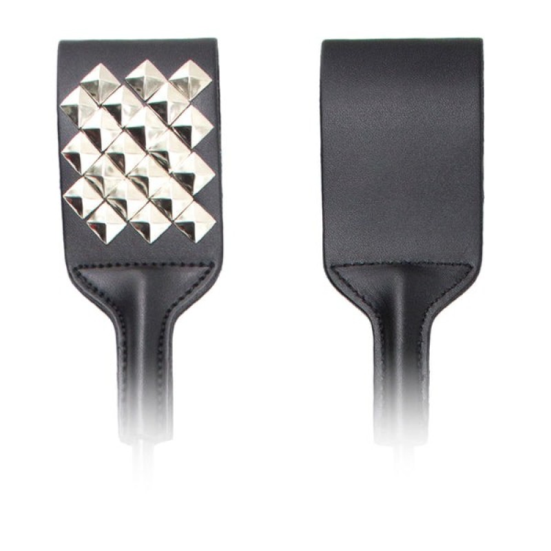 Toyz4lovers Βίτσα Toyz4lovers Square Spot Μαύρη Μαστίγια & Paddles