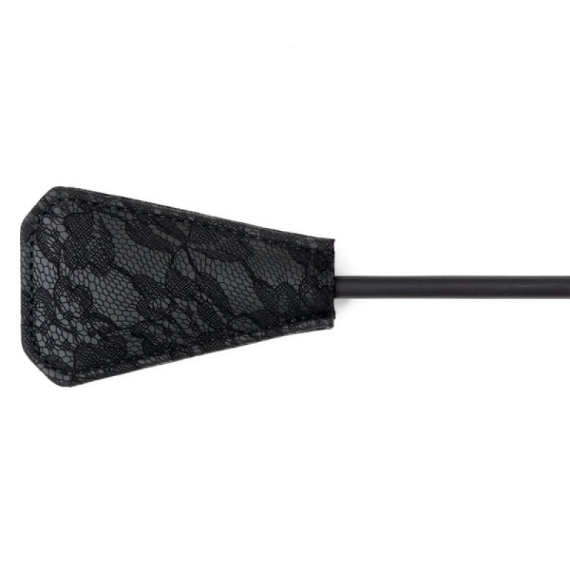Toyz4lovers Βίτσα με Φτερό Whippy Touch Toyz4lovers Μαύρη Μαστίγια & Paddles