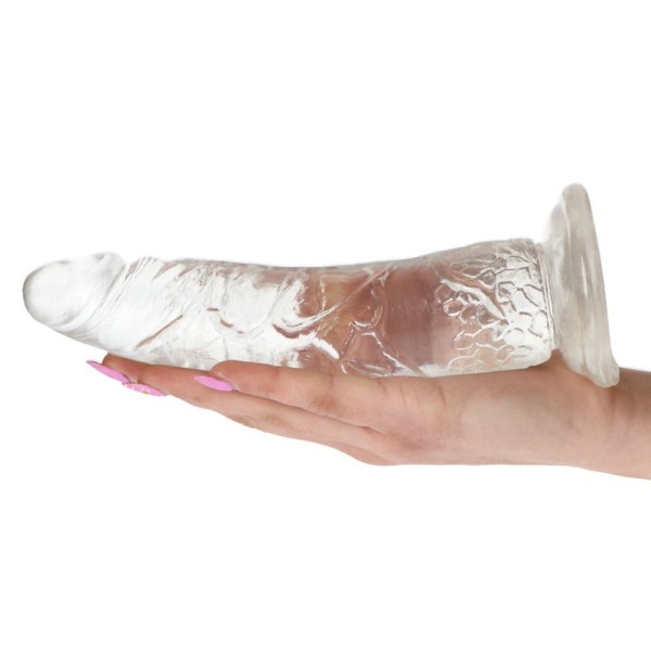Jelly Dildo Toyz4lovers Real Rapture 18cm Διαφανές