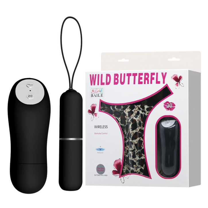 Εσώρουχο Δονούμενο Baile Wild Butterfly Λεοπάρ Baile Εσώρουχο Δονούμενο Baile Wild Butterfly Λεοπάρ Strings