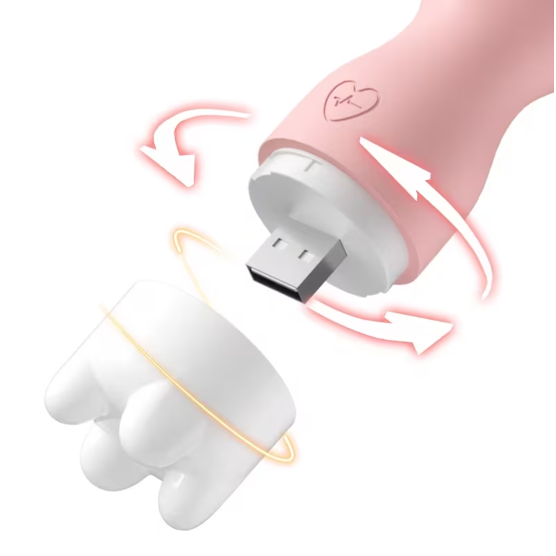 Love Market Clitoral Vibrator Love Market Giraffe Pink Clit Toys