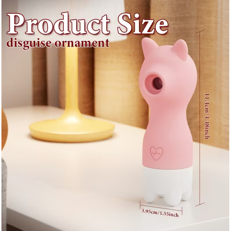 Love Market Clitoral Vibrator Love Market Giraffe Pink Clit Toys