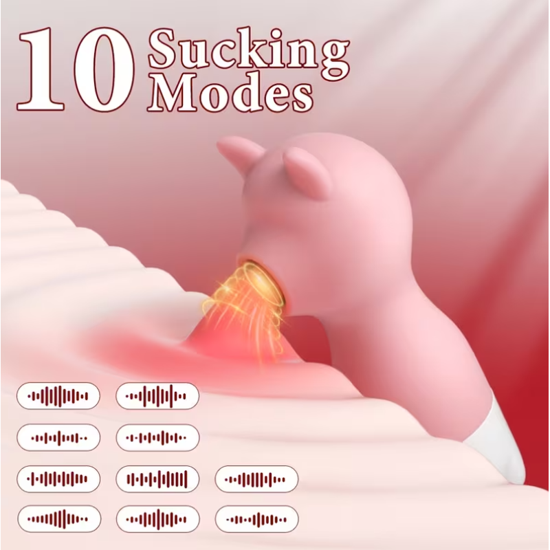 Κλειτοριδικός Δονητής Love Market Giraffe Ροζ