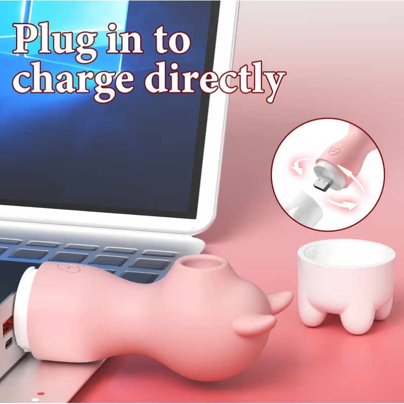 Κλειτοριδικός Δονητής Love Market Giraffe Ροζ