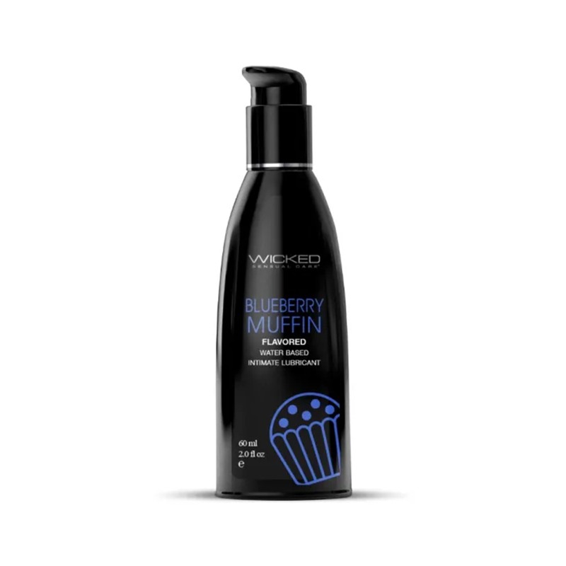 Λιπαντικό Νερού Με Γεύση Muffin Μύρτιλλο Wicked 60ml