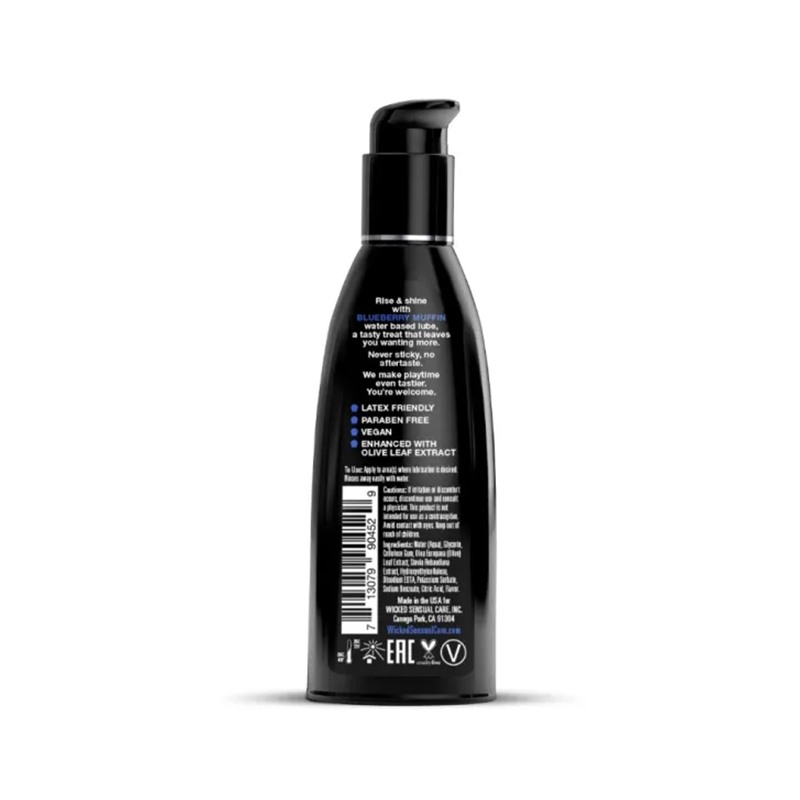 Wicked Λιπαντικό Νερού Με Γεύση Muffin Μύρτιλλο Wicked 60ml Νερού