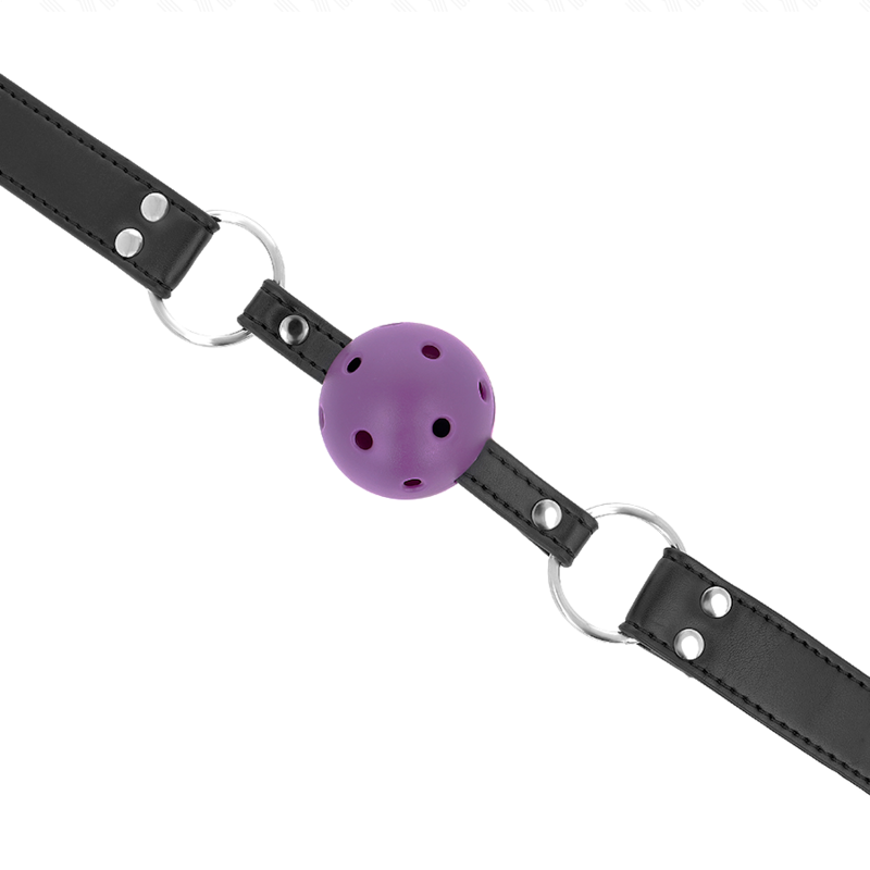 KINK Φίμωτρο KINK Double Rivet Μοβ Φίμωτρα