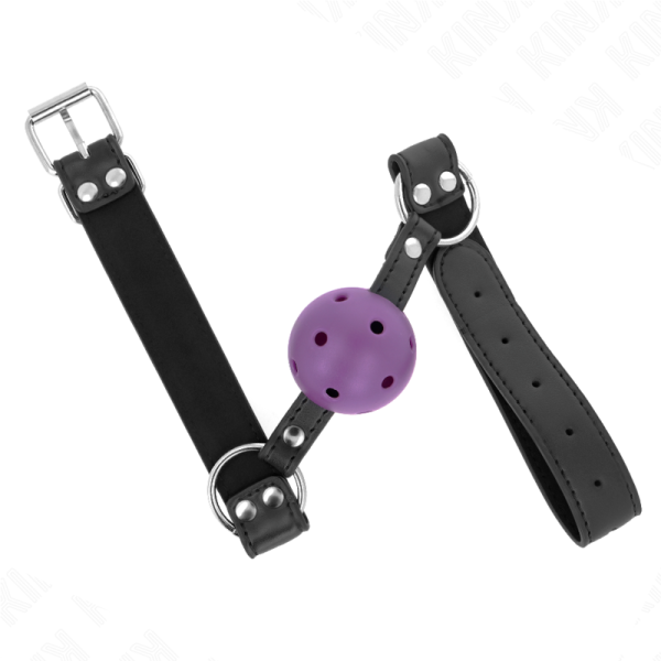Φίμωτρο KINK Double Rivet Μοβ Φίμωτρο KINK Double Rivet Μοβ