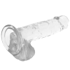 Jelly Dildo με Όρχεις XRAY 20cm Διαφανές XRAY Jelly Dildo με Όρχεις XRAY 20cm Διαφανές Jelly