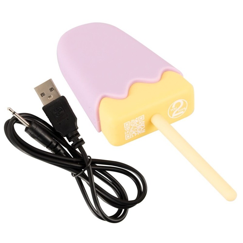 Κλειτοριδικός Δονητής You2Toys Vibrating Popsicle Μοβ You2Toys Κλειτοριδικός Δονητής You2Toys Vibrating Popsicle Μοβ Solo Play