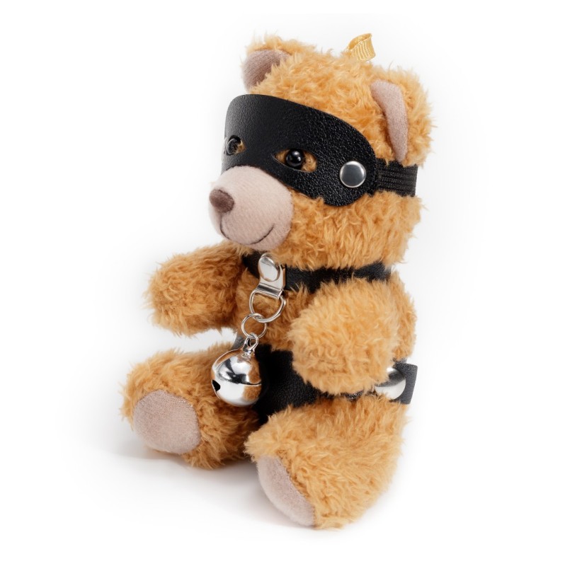 Crushito Bell Fetish Teddy Bear Keychain
