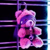 Crushito Bell Fetish Teddy Bear Keychain