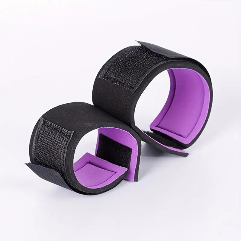 Hand Ankle Cuffs Love Market Purple