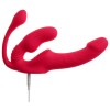 Γυναικείο Τριπλό Strapless Strap-On με Δόνηση You2Toys 23cm Κόκκινο You2Toys Γυναικείο Τριπλό Strapless Strap-On με Δόνηση You2Toys 23cm Κόκκινο Γυναικεία Strap-On