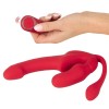 Γυναικείο Τριπλό Strapless Strap-On με Δόνηση You2Toys 23cm Κόκκινο You2Toys Γυναικείο Τριπλό Strapless Strap-On με Δόνηση You2Toys 23cm Κόκκινο Γυναικεία Strap-On