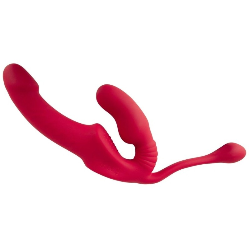 Γυναικείο Τριπλό Strapless Strap-On με Δόνηση You2Toys 23cm Κόκκινο You2Toys Γυναικείο Τριπλό Strapless Strap-On με Δόνηση You2Toys 23cm Κόκκινο Γυναικεία Strap-On