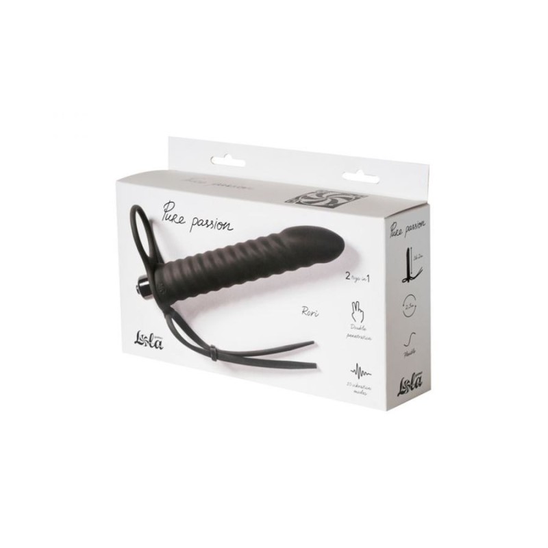 Strap-On με Δόνηση Lola Pure Passion Rori Μαύρο Lola Strap-On με Δόνηση Lola Pure Passion Rori Μαύρο Ανδρικά Strap-On