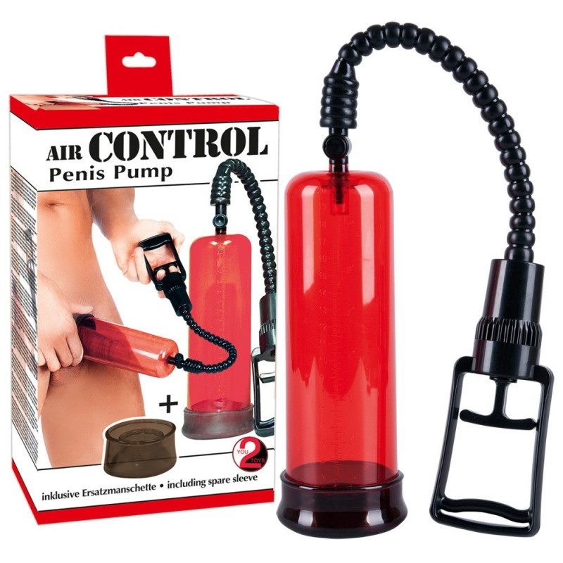 Μεγεθυντής Πέους You2Toys Air Control Κόκκινος You2Toys Μεγεθυντής Πέους You2Toys Air Control Κόκκινος Μεγεθυντές Πέους