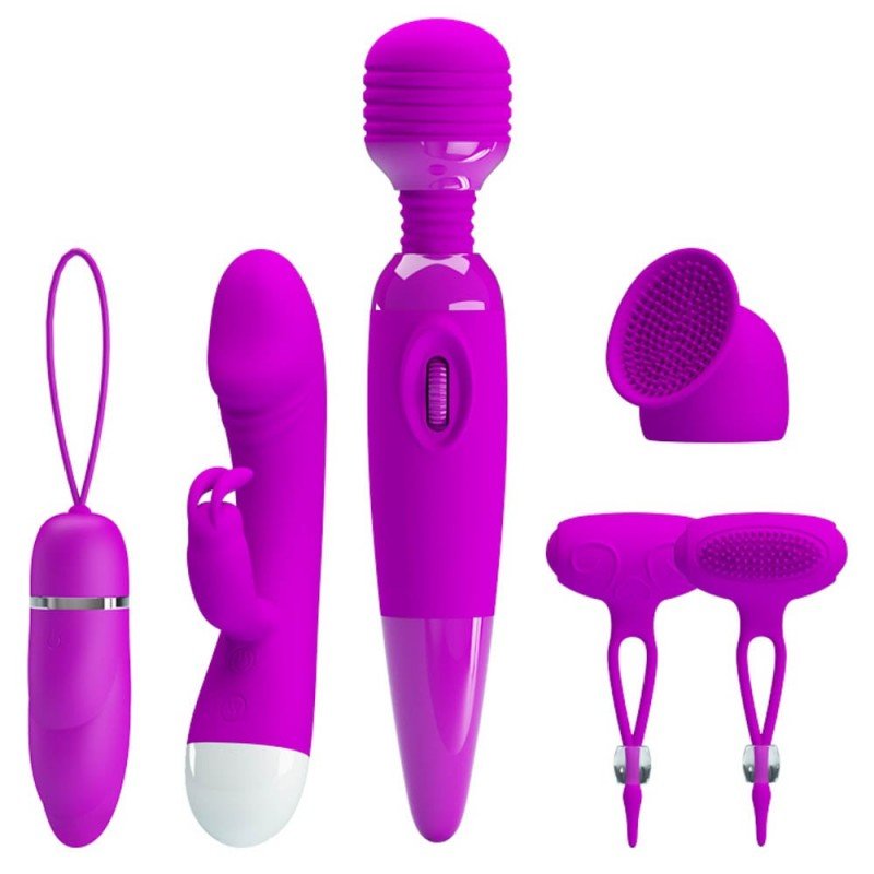 Erotic Set Pretty Love Purple Desire Pretty Love Erotic Set Pretty Love Purple Desire Set