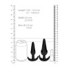 Sono Butt Plug Set Sono No. 80 Black Butt plug sets