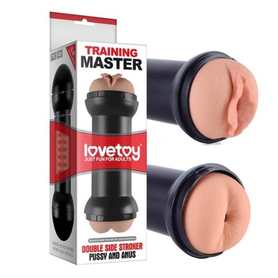 Stroker 2in1  Lovetoy Training Master Anus & Pussy  Stroker 2in1  Lovetoy Training Master Anus & Pussy
