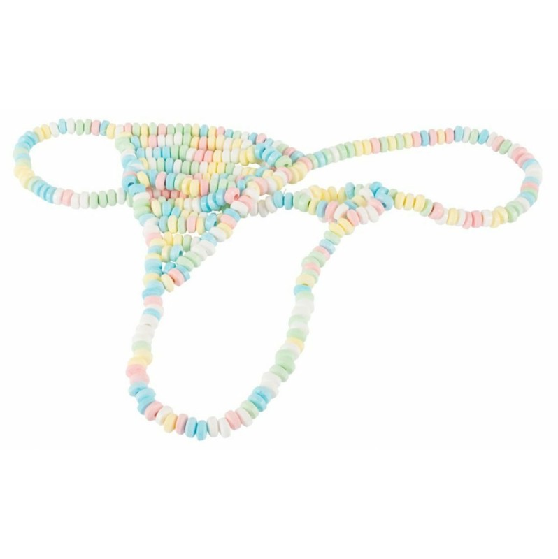 Φαγώσιμο Εσώρουχο Με Καραμέλες You2Toys Candy G-string Πολύχρωμο