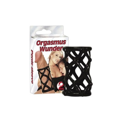 Penis Sleeve You2Toys Orgasm Wonder Black Penis Sleeve You2Toys Orgasm Wonder Black