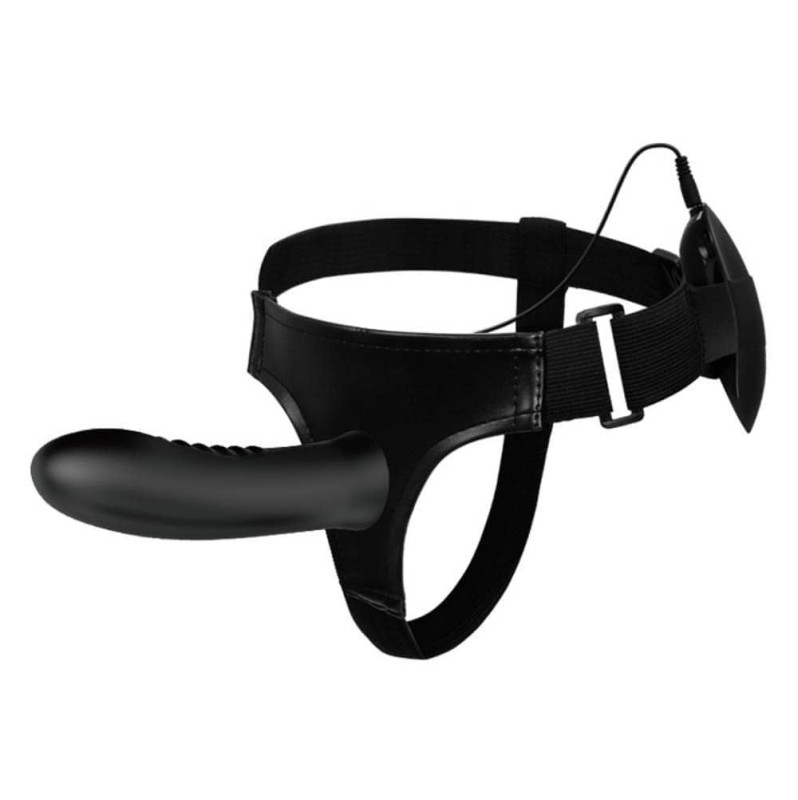 Vibrating Strap-On Pretty Love Myron Black