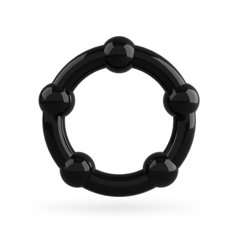 Δαχτυλίδια Πέους Σετ Crushious Triple Bead 3 τμχ Μαύρα