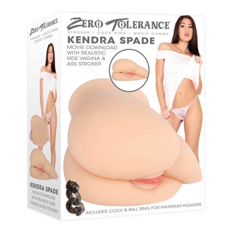 Zero Tolerance Ρεαλιστικό Ομοίωμα Kendra Spade Realistic Side Vagina&Ass Μπεζ Ομοιώματα
